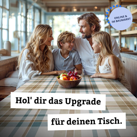 Tischdecke Manhattan Borneo blau image number null